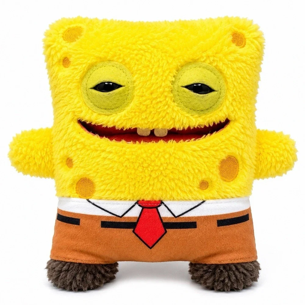 Zuru Fuggler SpongeBob SquarePants Limited Ugly Monster Plush Yellow Nick 2024